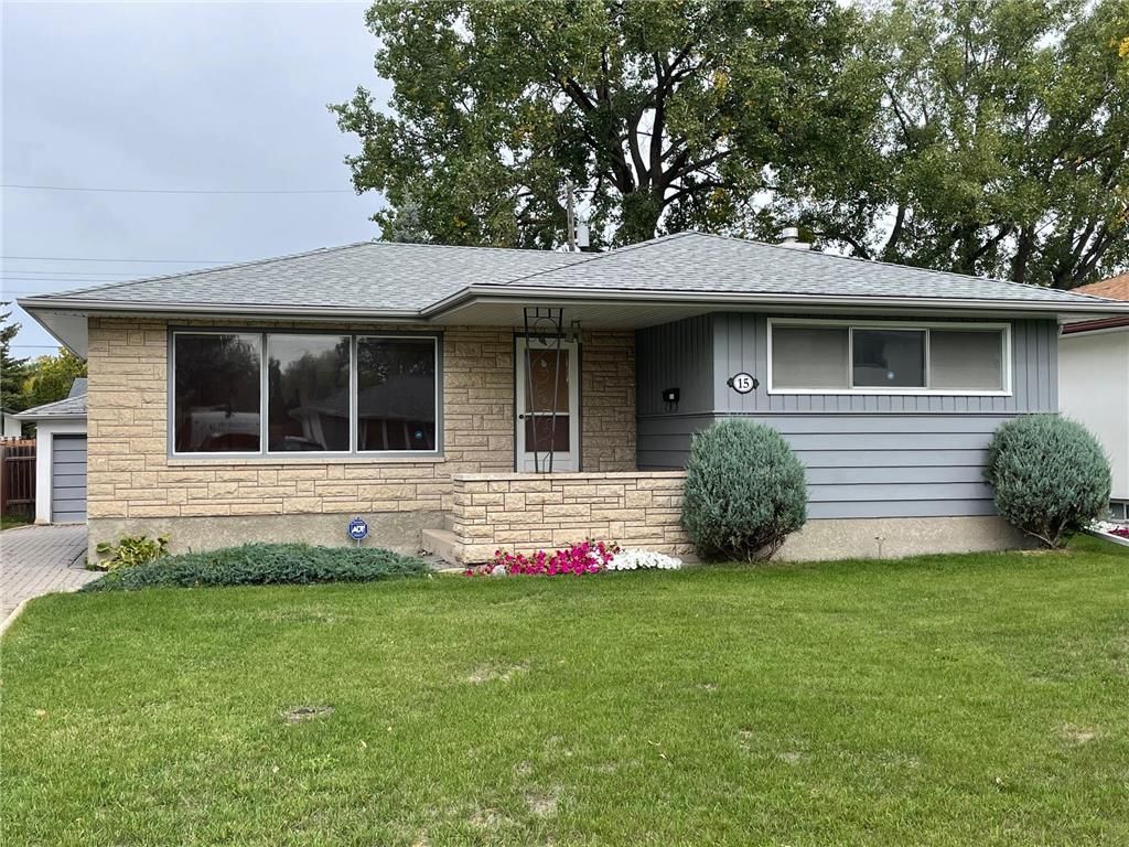 I have sold a property at 15 Alguire AVE in Winnipeg
